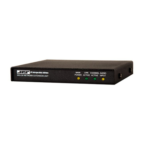 JPS NXU-2A User manual