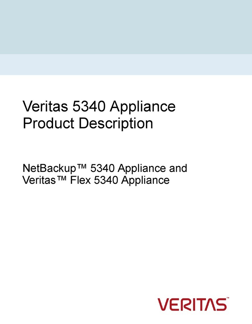 VERITAS NetBackup 5340 Appliance Product Description