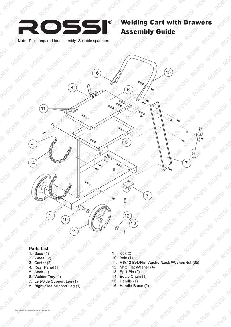 Rossi 255318 Assembly guide