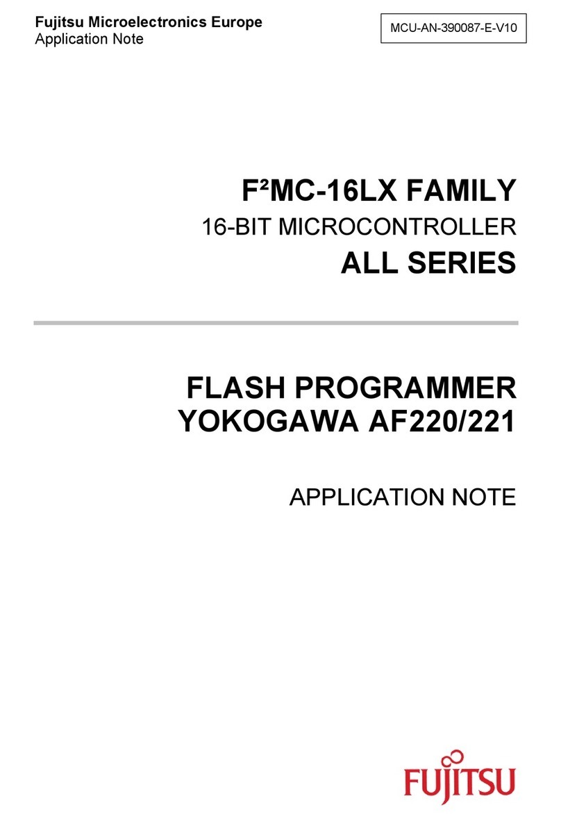 Fujitsu YOKOGAWA AF220 Application note