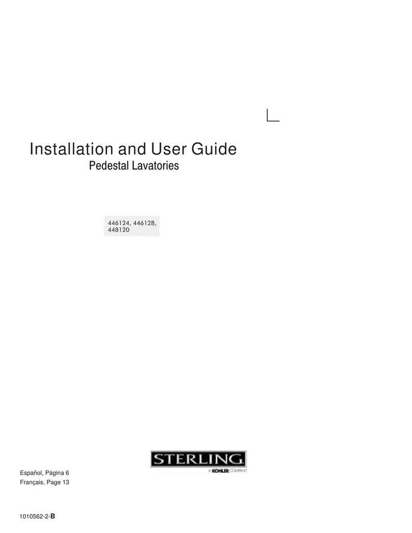 Kohler Sterling 446124 User manual