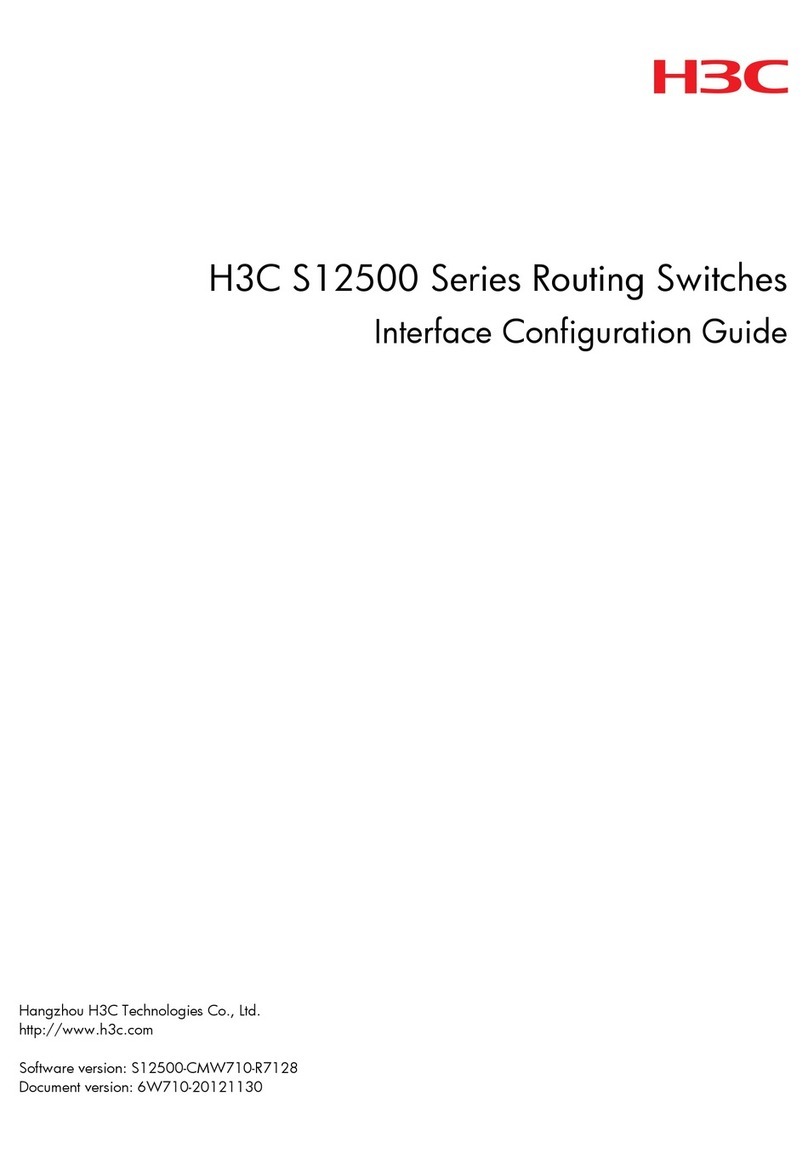 H3C S12500 Series User manual
