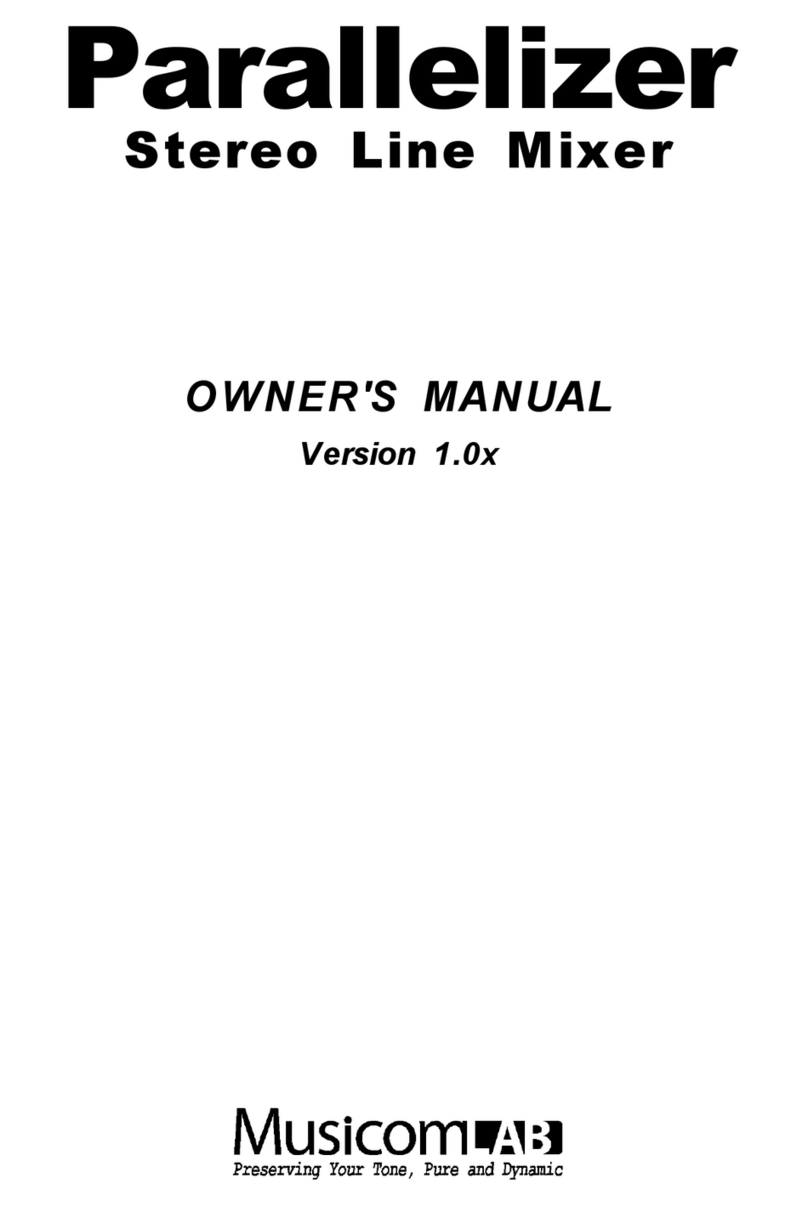 Musicom Lab Parallelizer User manual