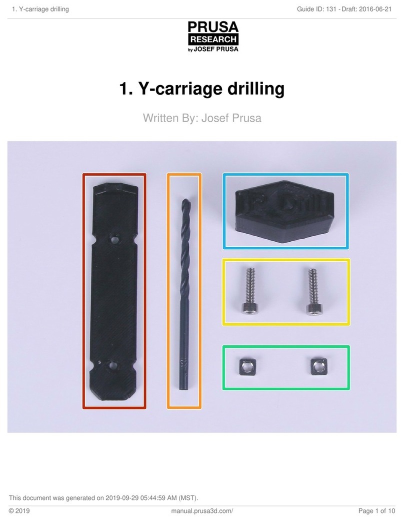 Prusa Research Original Prusa i3 MK2 User manual