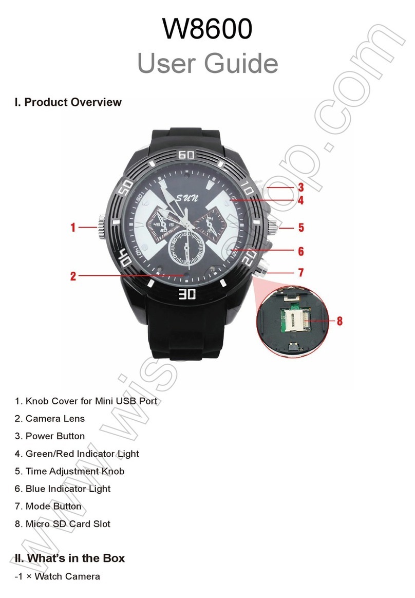 Wiseup W8600 User manual