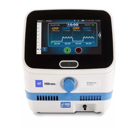 Hillrom Volara PVL1 User manual