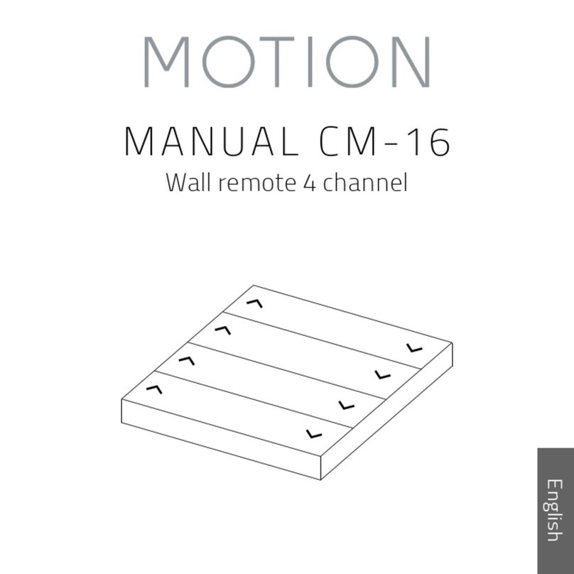 Motion CM-16 User manual