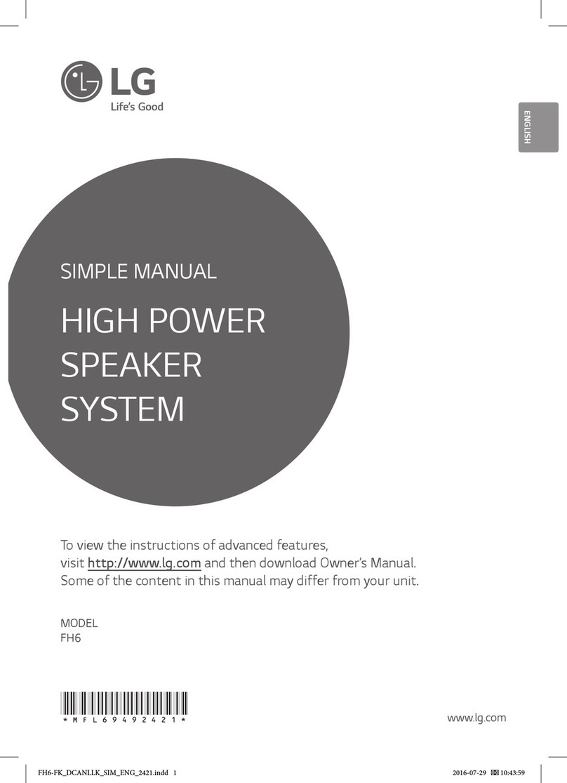 LG FH6 Specification sheet