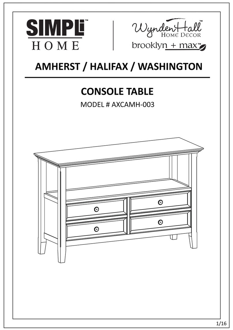 Simple Home WyndenHall Brooklyn + Max AXCAMH-003 User manual