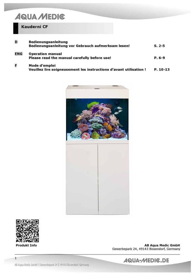 Aqua Medic Kauderni CF Operation manual