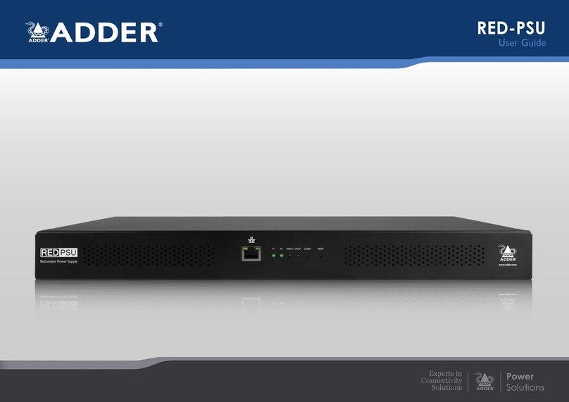 ADDER RED-PSU user guide