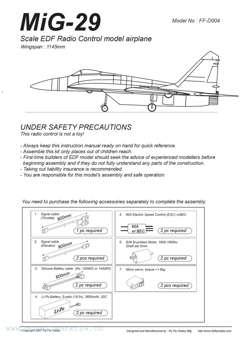 Fly Fly Hobby FF-D004 Assembly instructions