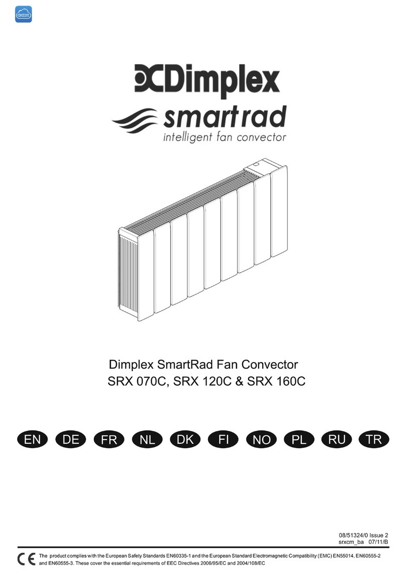Dimplex SRX 070C User manual