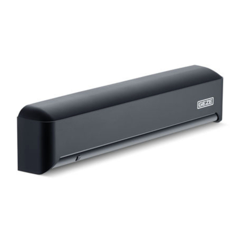 GEZE GC 365 R User manual