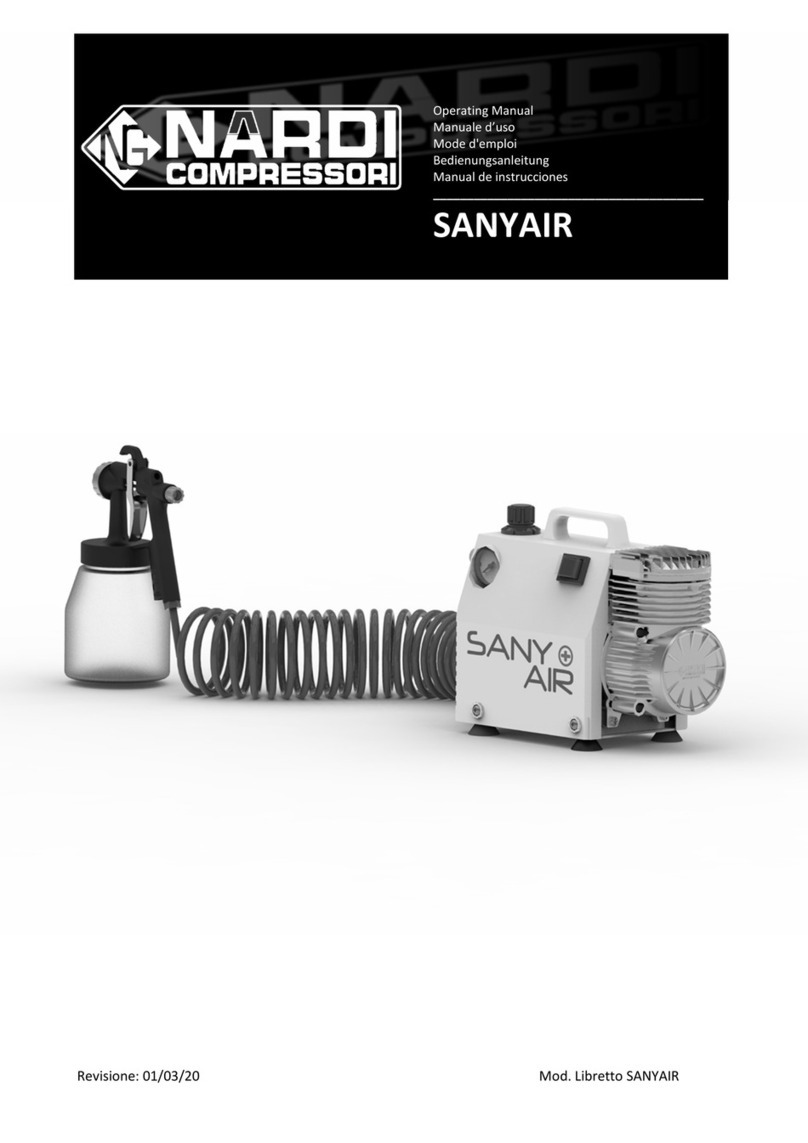 NARDI COMPRESSORI SANYAIR User manual