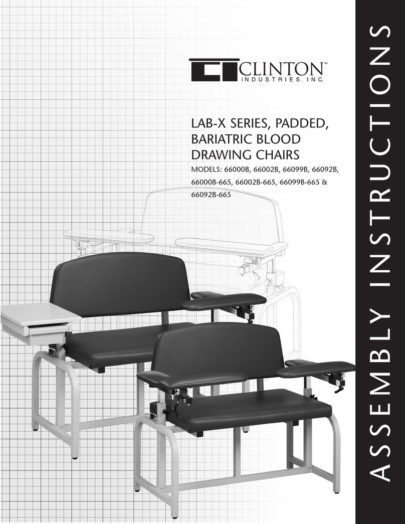 Clinton LAB-X Series Assembly instructions Clinton LAB-X Series Assembly instructions