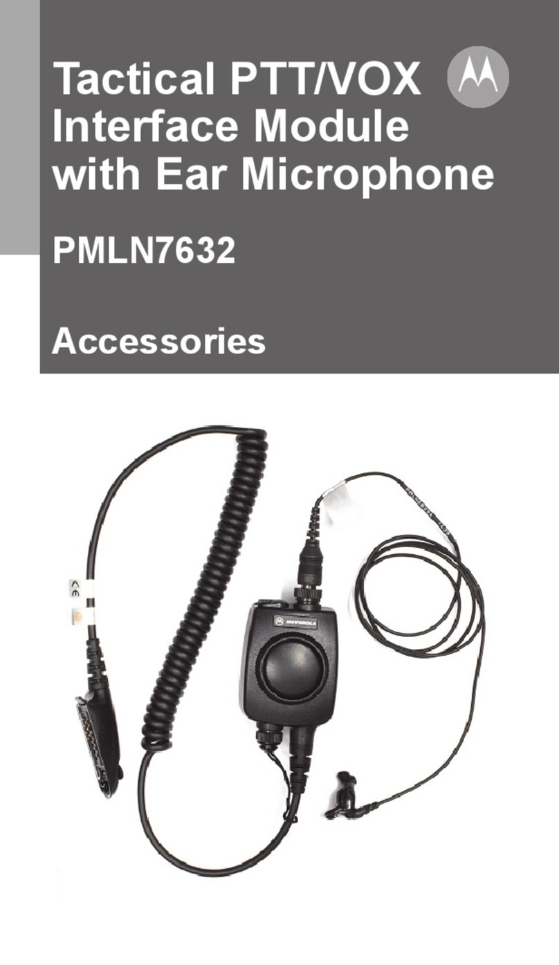 Motorola PMLN7632 manual