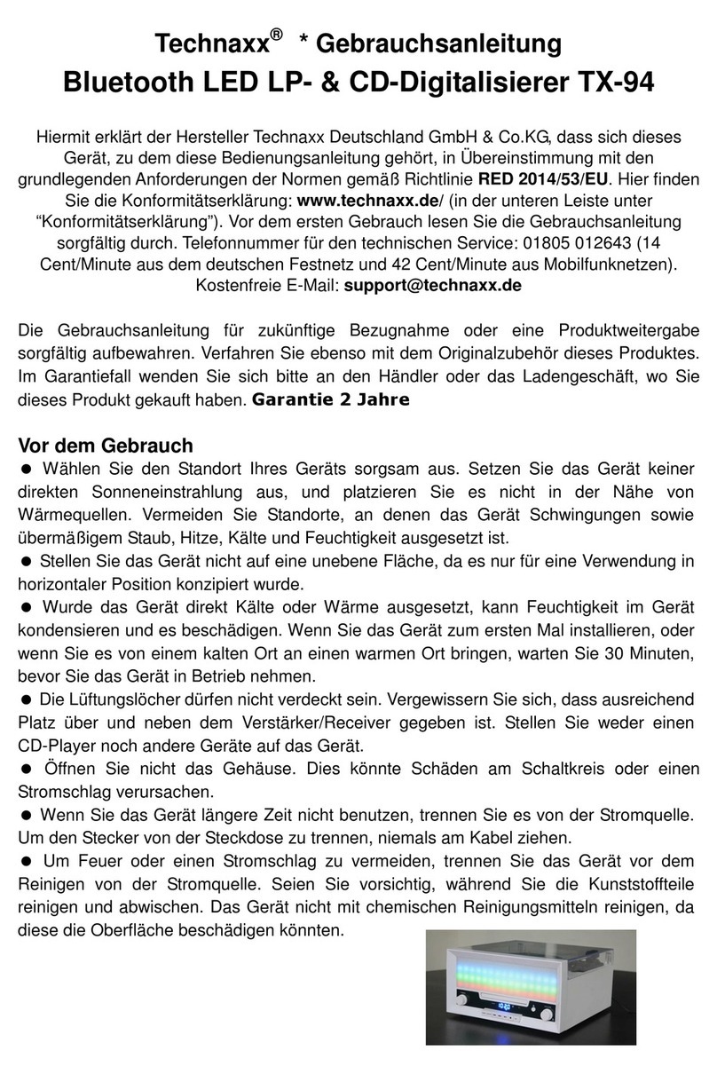 Technaxx TX-94 User manual