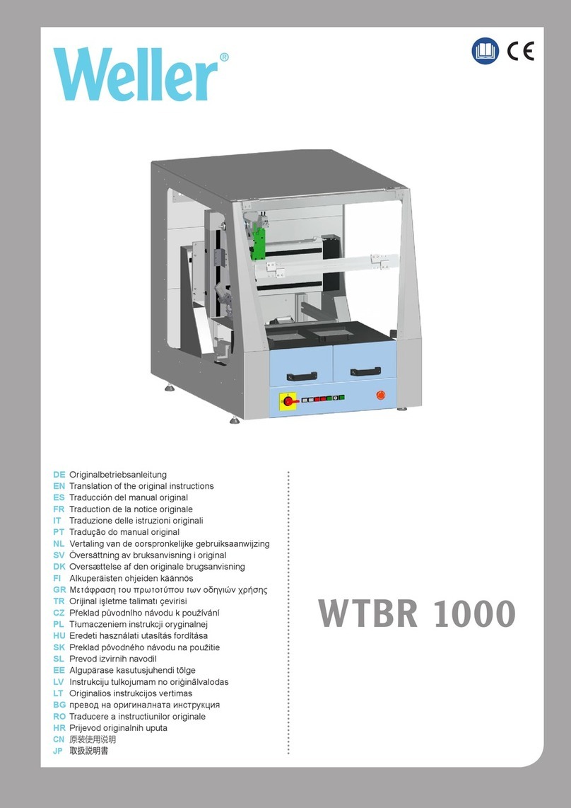 Weller WTBR 1000 Translation of the original instructions