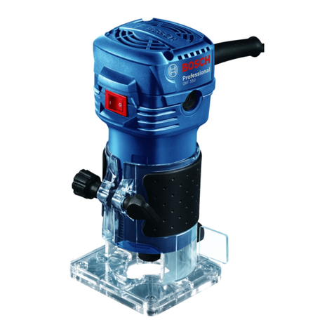 Bosch GKF 550 Original instructions