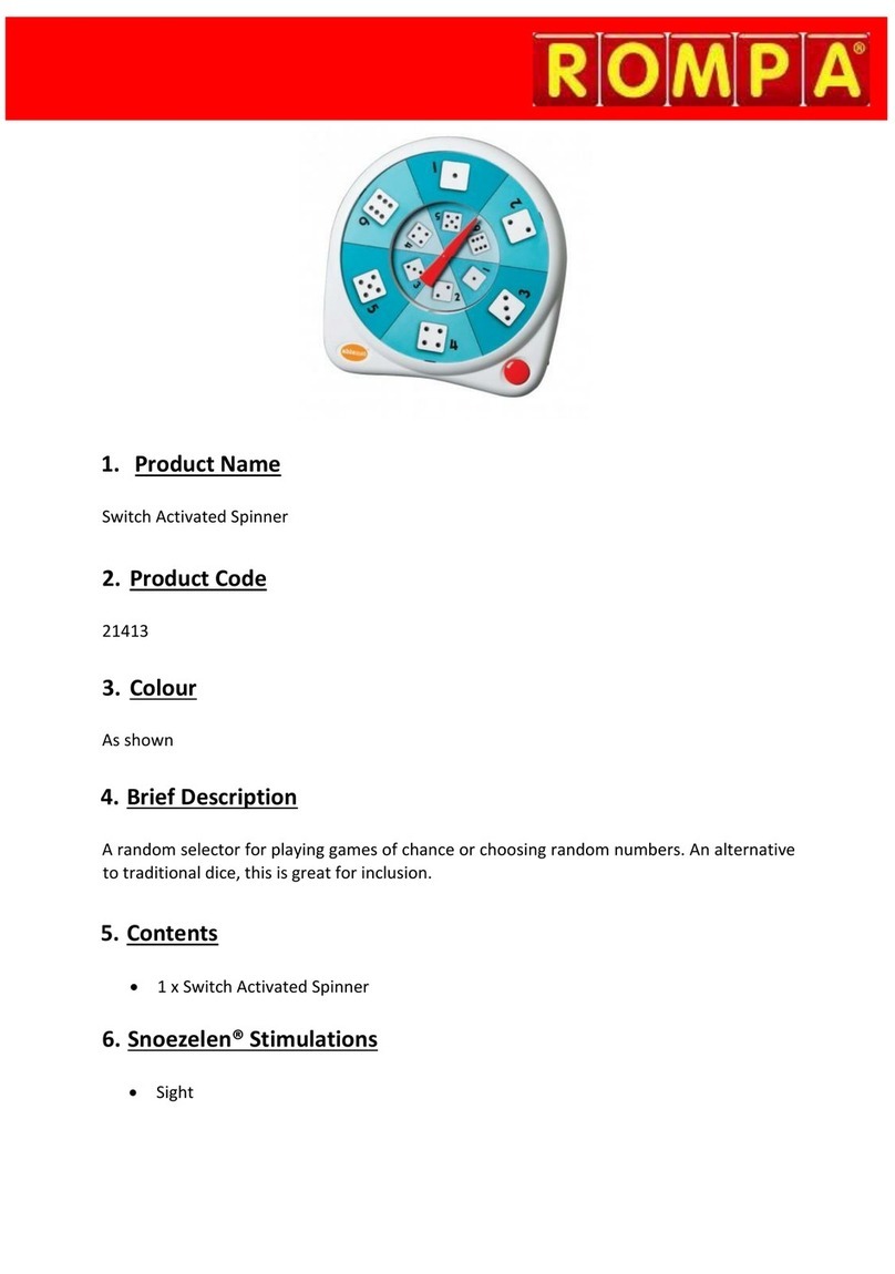 Rompa Switch-Activated Spinner manual Rompa Switch-Activated Spinner manual