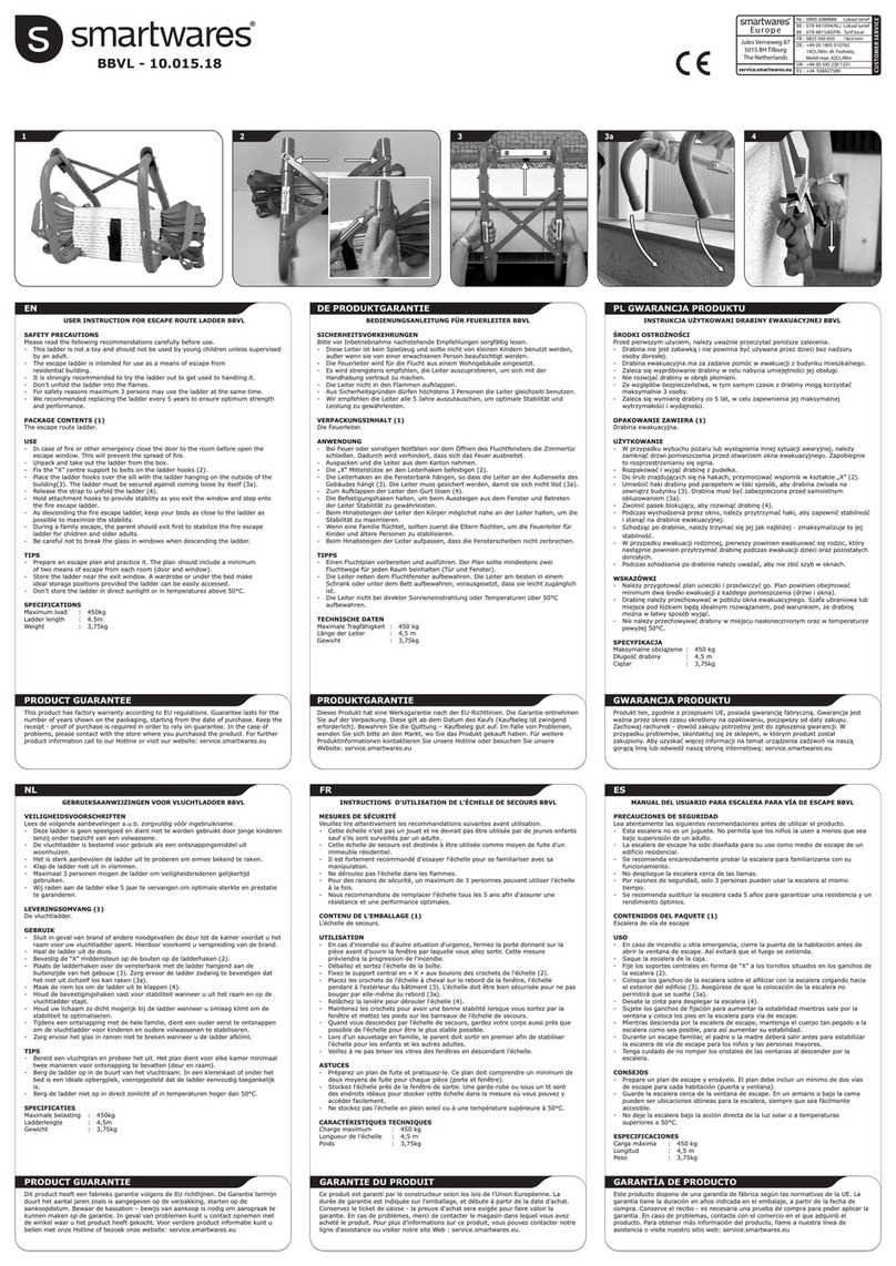Smartwares BBVL Installation instructions