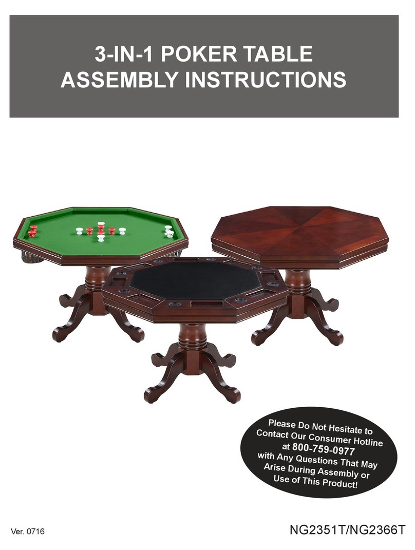 Carmelli NG2351T Assembly instructions