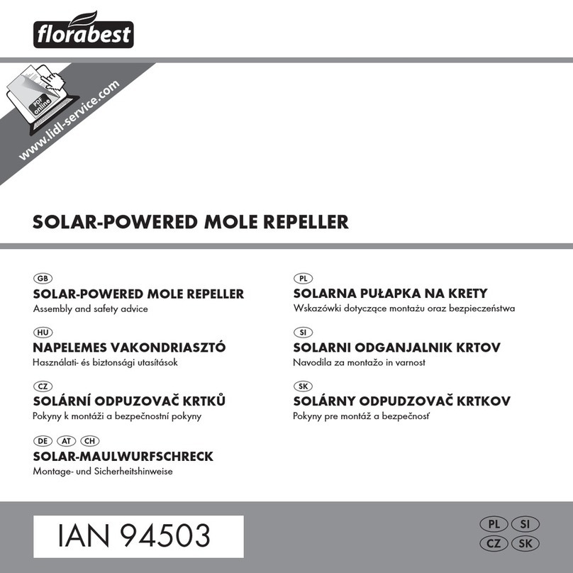 FLORABEST Z31049 Installation and operating instructions