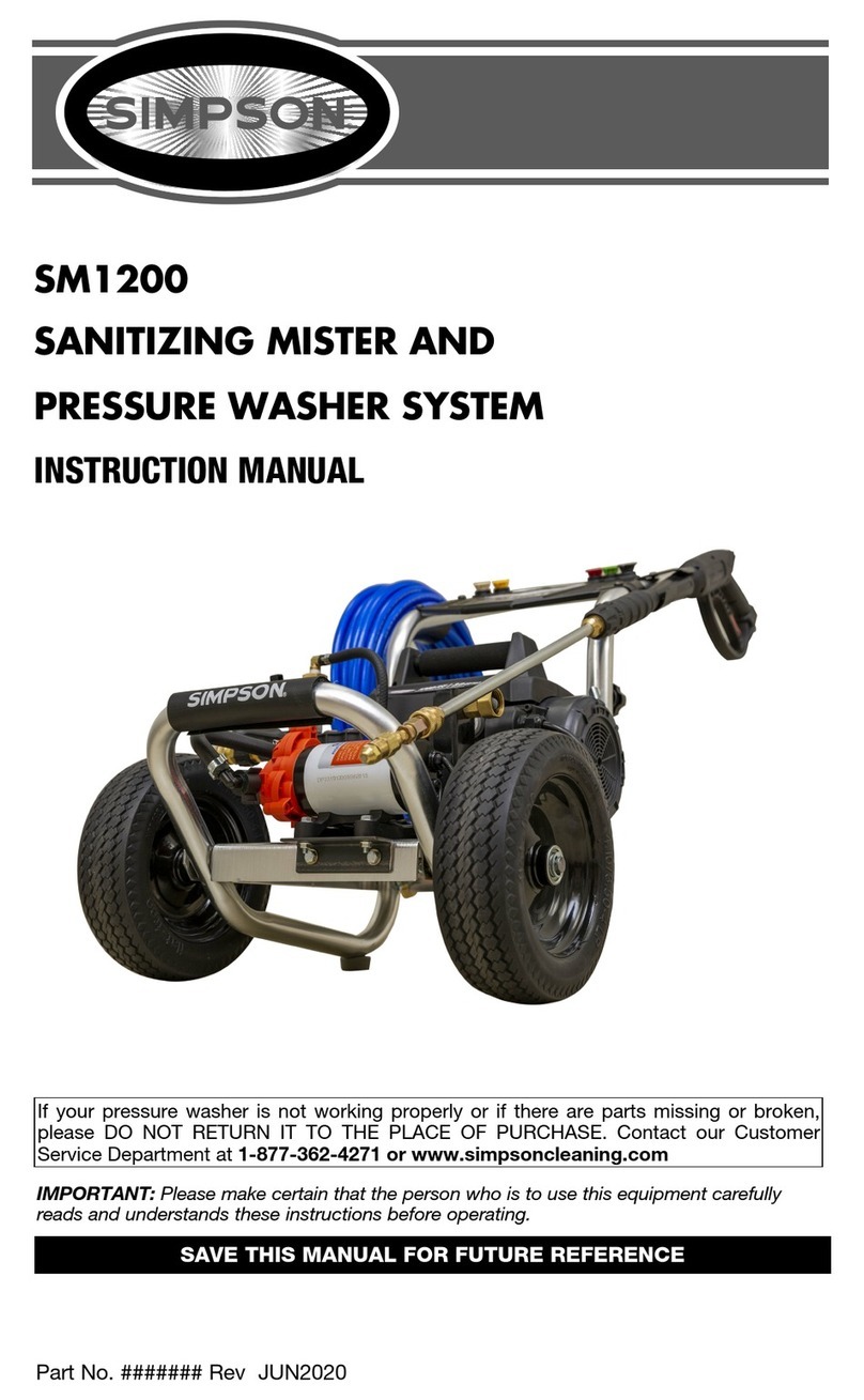 Simpson SM1200 User manual