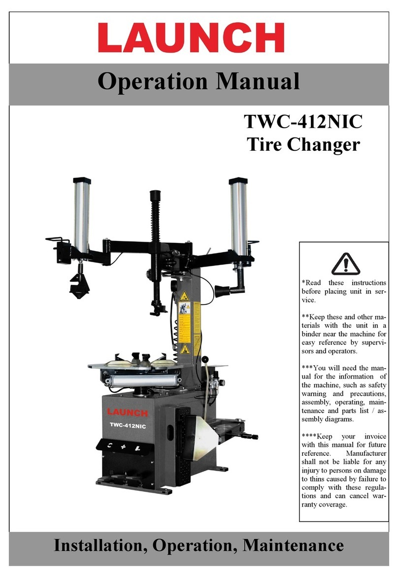 Launch TWC-412NIC User manual