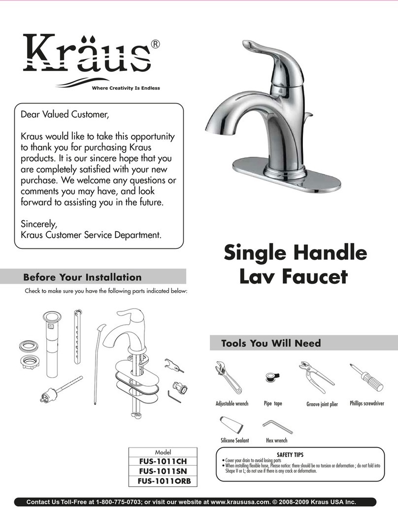 Kraus FUS-1011CH User manual