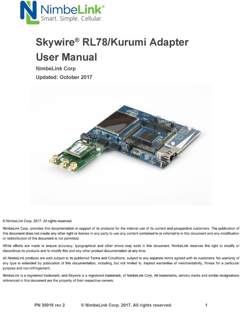 NimbeLink Skywire RL78 user manual