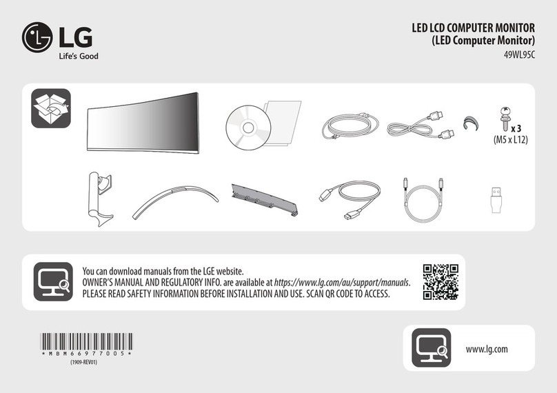 LG 49WL95C User manual