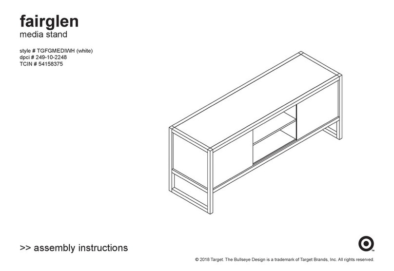 Target Fairglen TGFGMEDIWH User manual Target Fairglen TGFGMEDIWH User manual