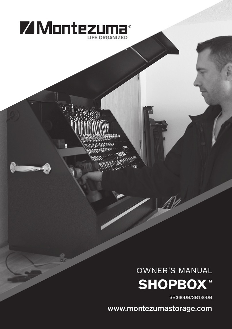 Montezuma SHOPBOX SB360DB User manual