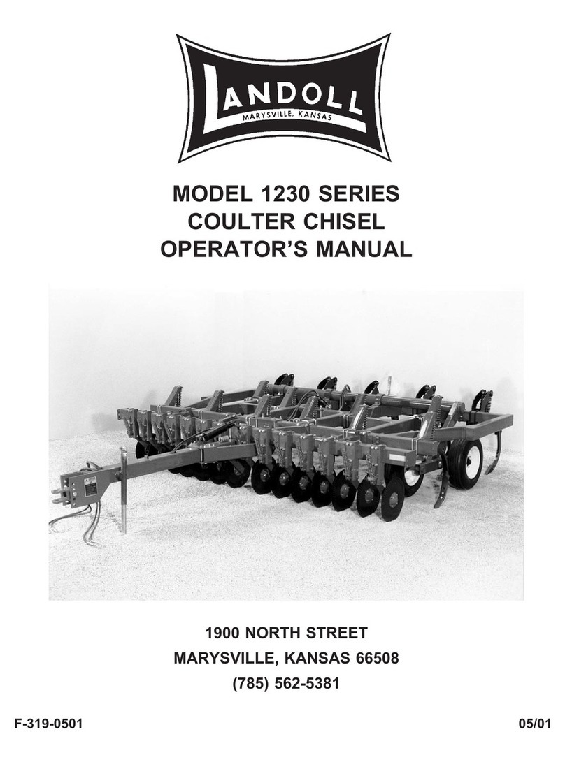 Landoll 1230 Series Operator's manual