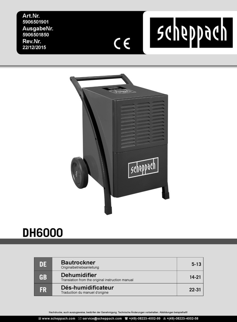 Scheppach DH6000 Assembly instructions