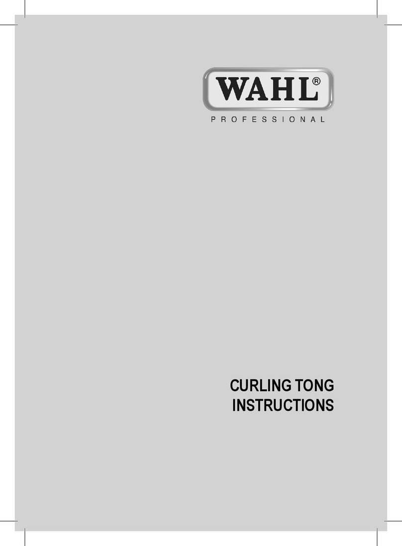 Wahl CURLING TONG User manual