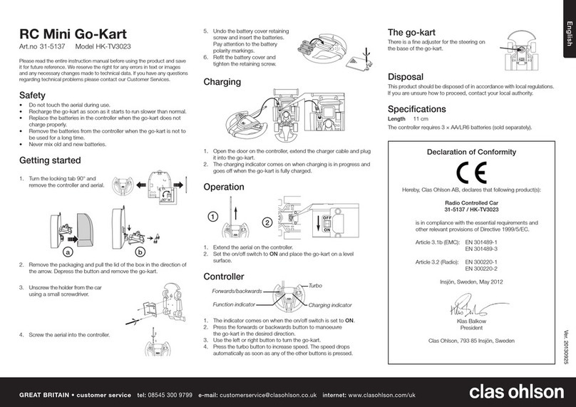 Clas Ohlson HK-TV3023 User manual