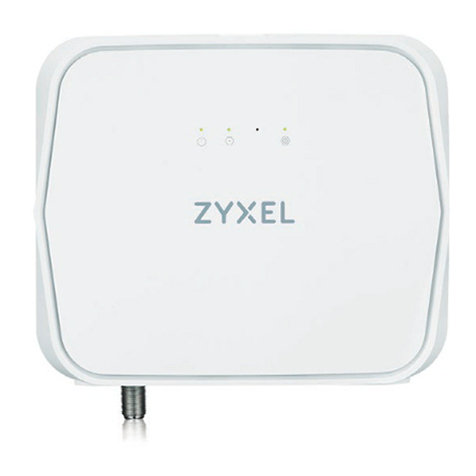 ZyXEL Communications FMG3010-R20A User manual