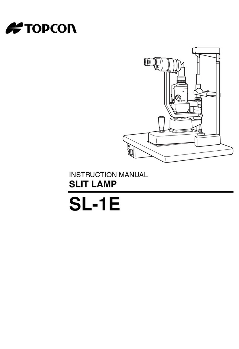 Topcon SL-1E User manual