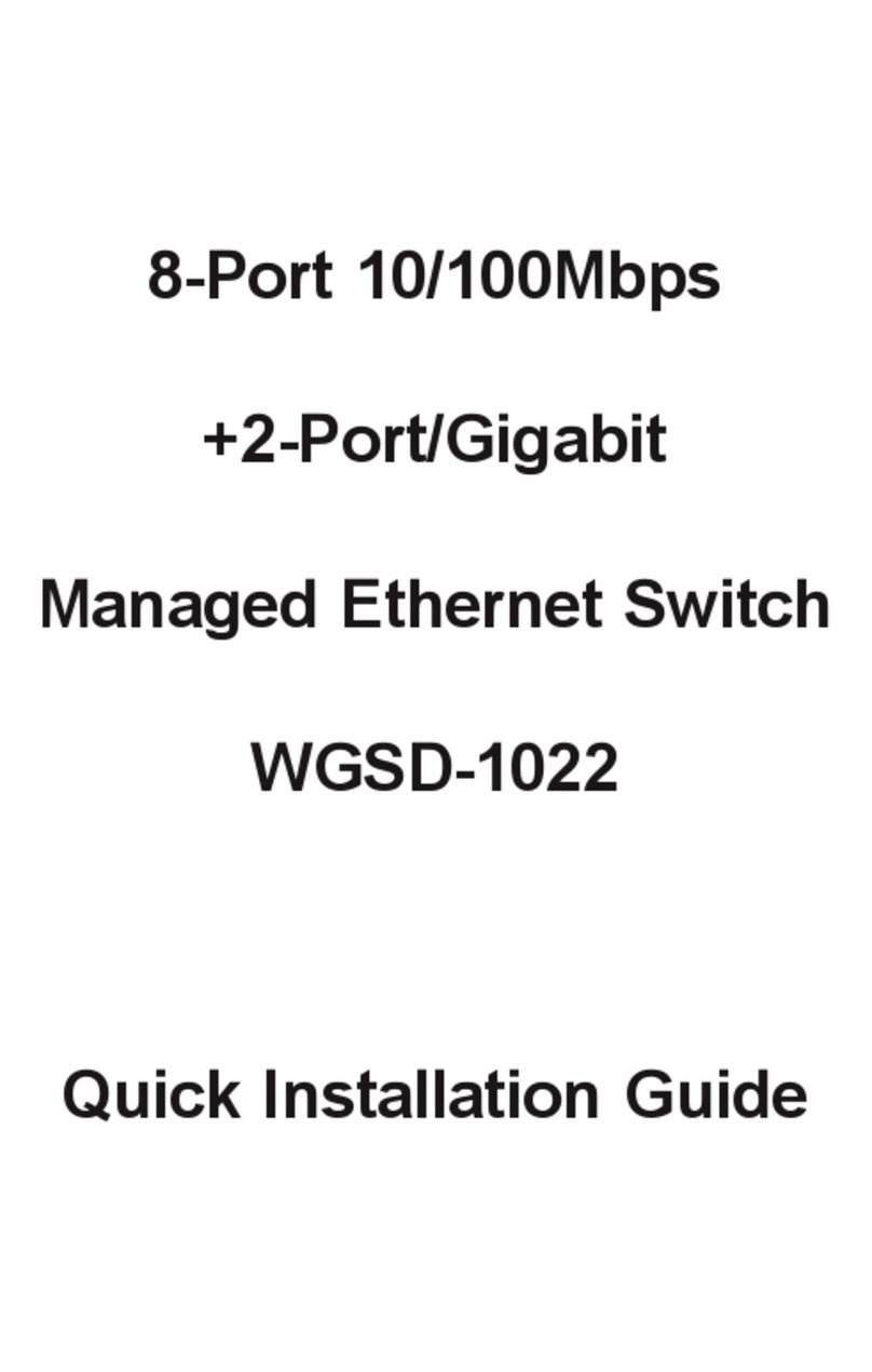 Planet WGSD-1022 User manual