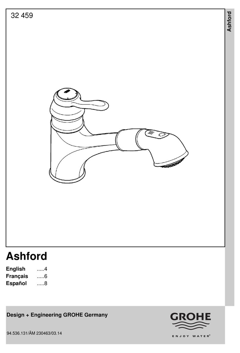 Grohe Ashford 32 459 installation instructions