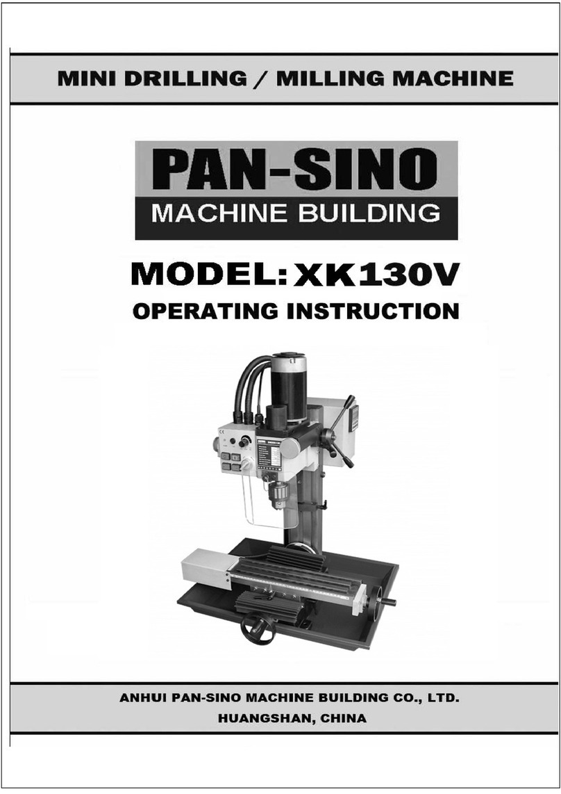 Pan-Sino XK130V operating instructions