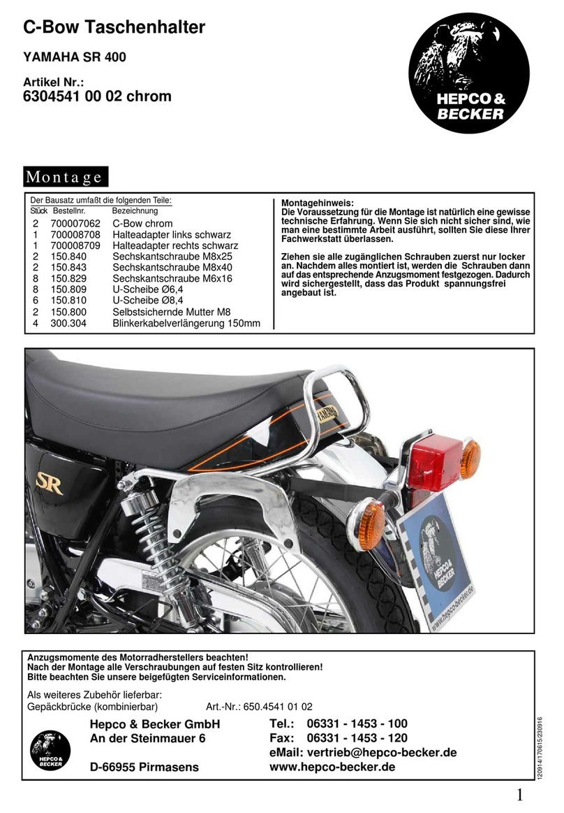 hepco & becker 6304541 00 02 chrom Assembling instructions