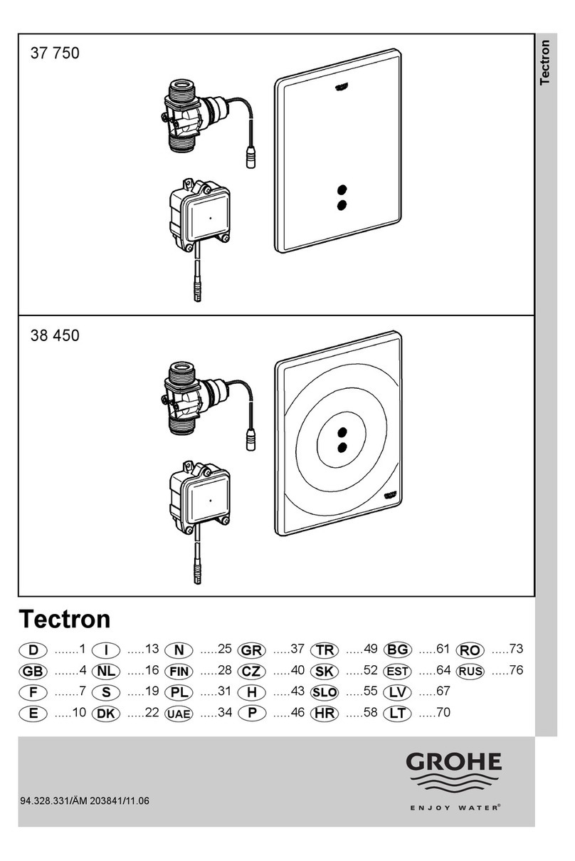 Grohe Tectron 37 750 User manual