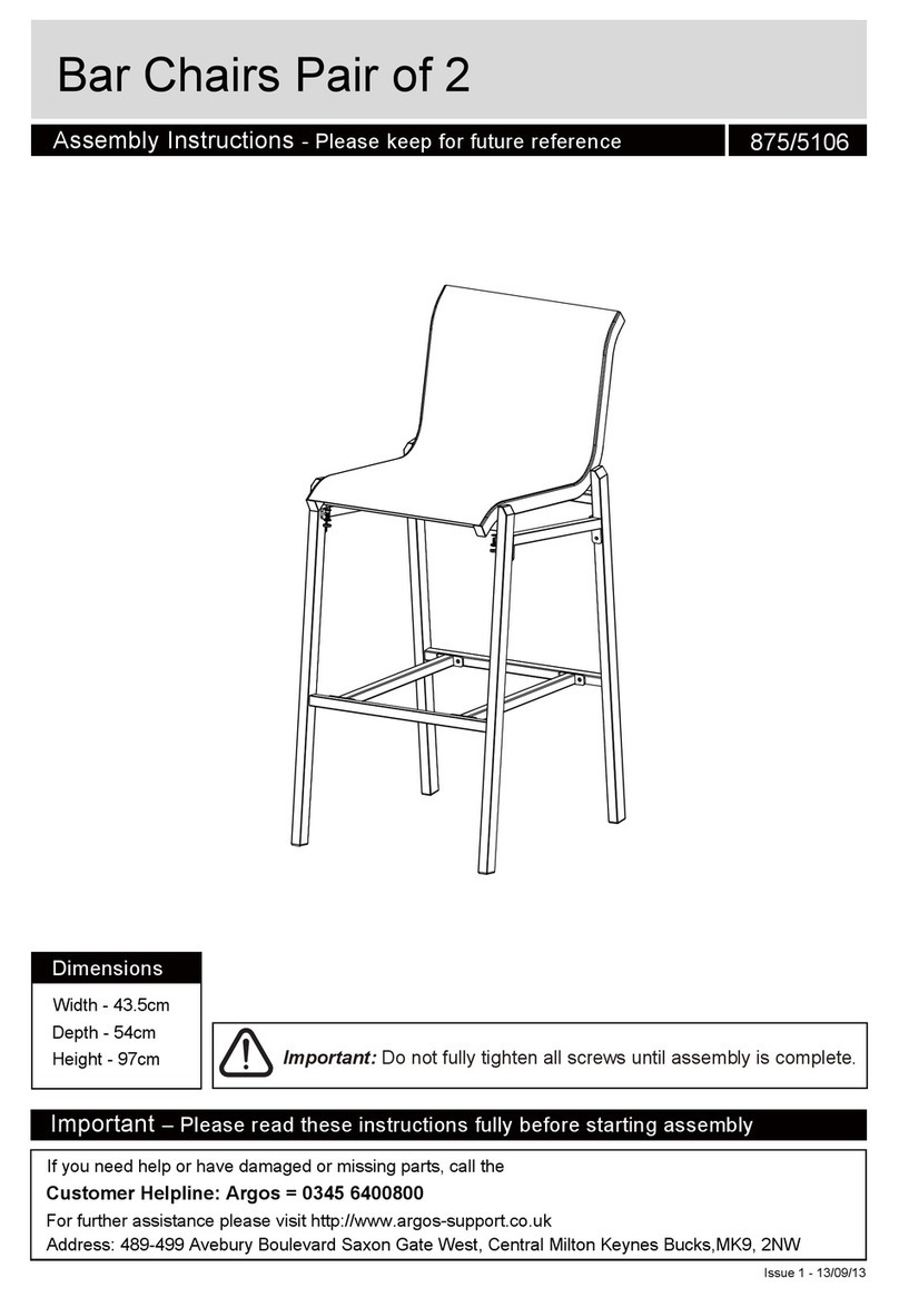 Argos 875/5106 User manual Argos 875/5106 User manual