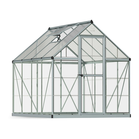 Palram Nature 6'x8' Hybrid Glazing Assembly instructions Palram Nature 6'x8' Hybrid Glazing Assembly instructions