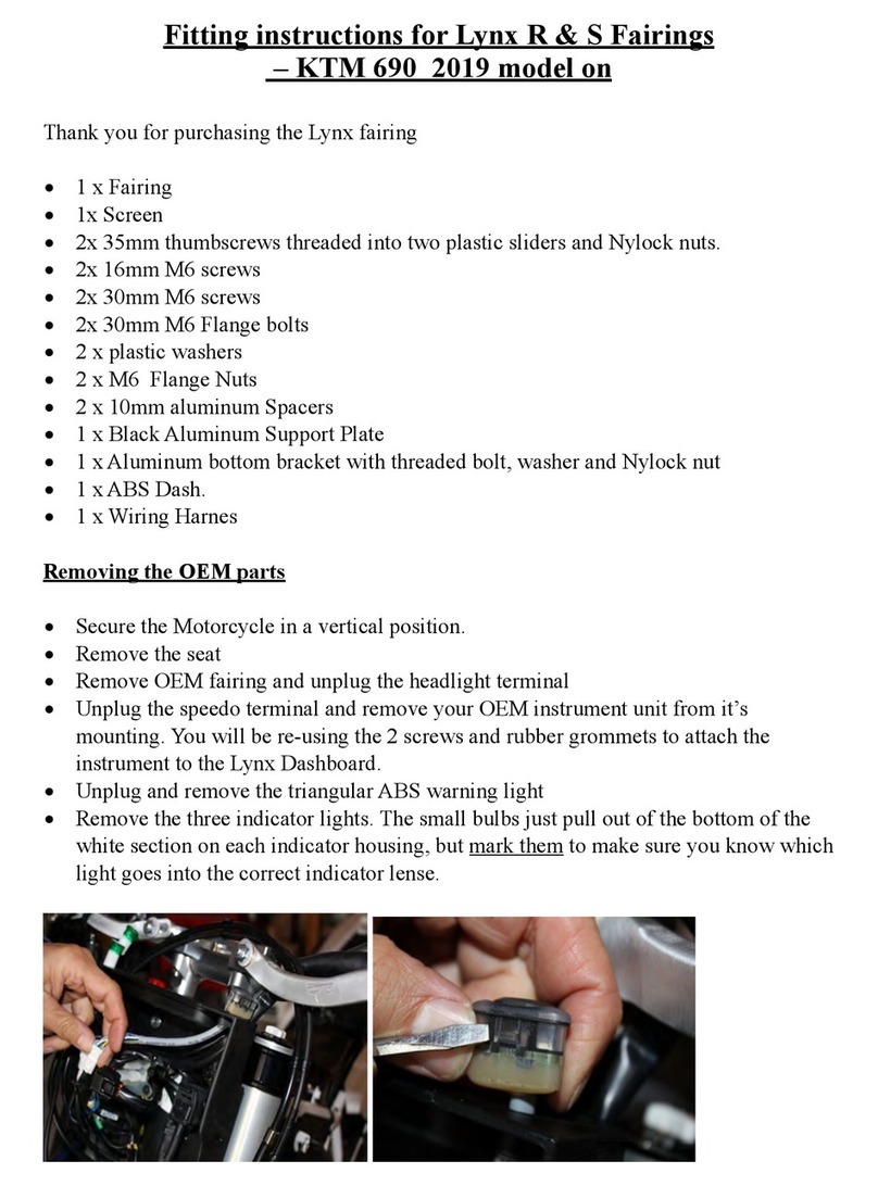 Britannia Lynx R Fitting instructions