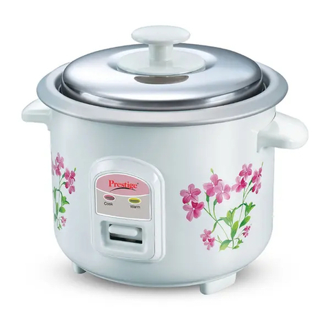 Prestige Delight Rice Cooker PRWO 0.6-2 manual Prestige Delight Rice Cooker PRWO 0.6-2 manual